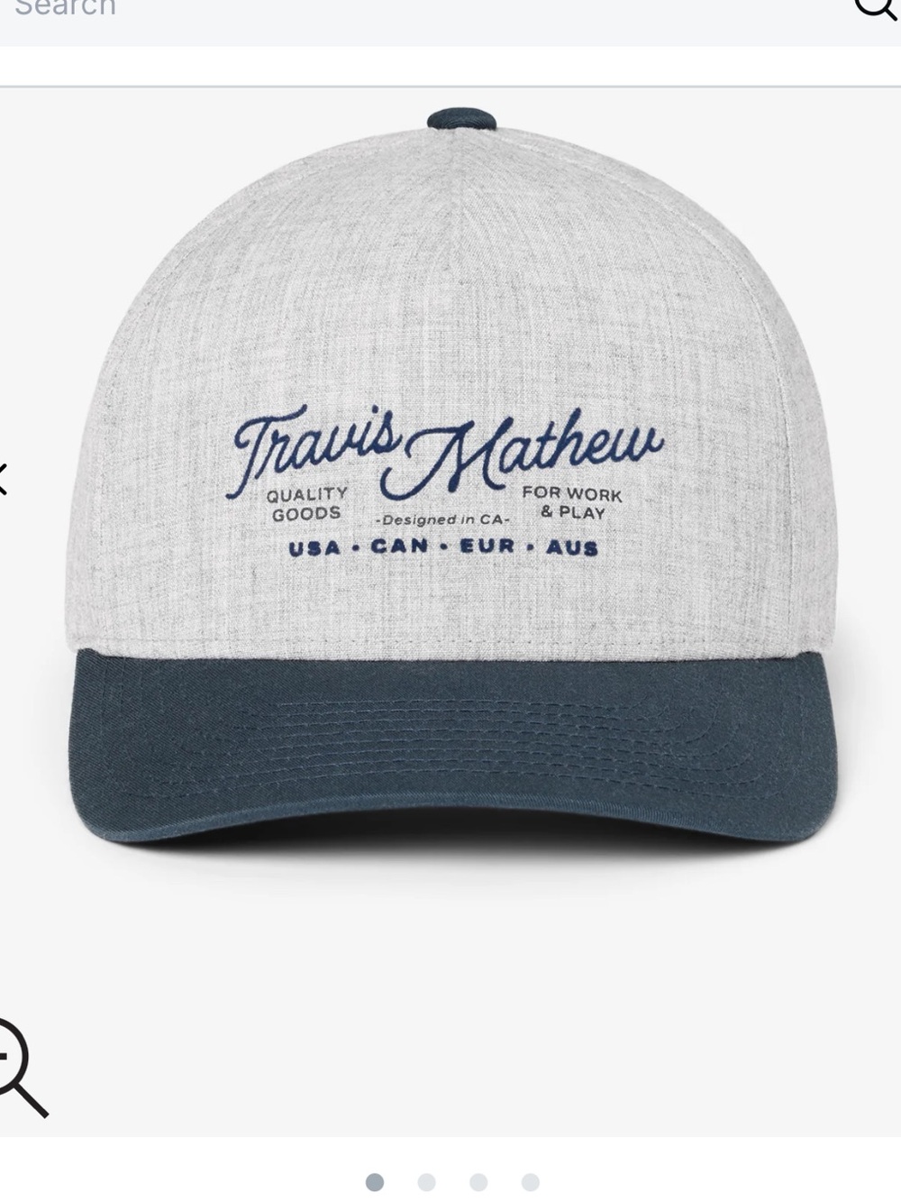 Travis Mathew Flex Fit Snap Back Hat | Perfect Plan